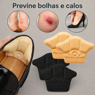 Kit Pares Protetor De Calcanhar Alto Conforto Dos Pés Tênis E Sapato Almofadado Evita Calo Bolha3 em Oferta na Shopee