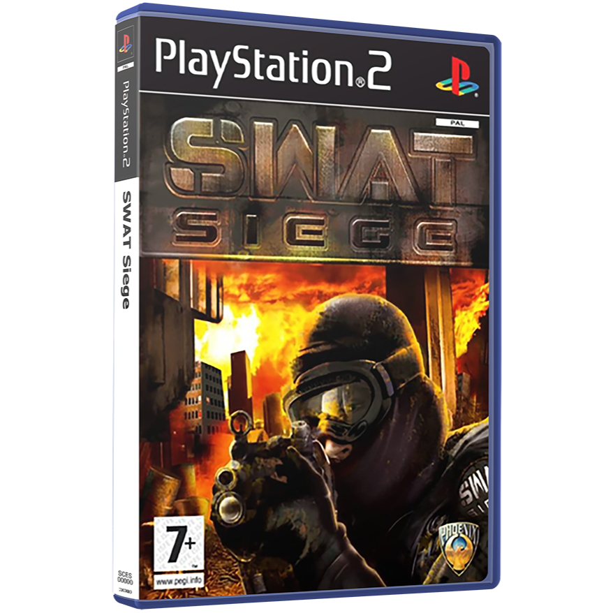 Jogo Swat Siege para play 2 ps2