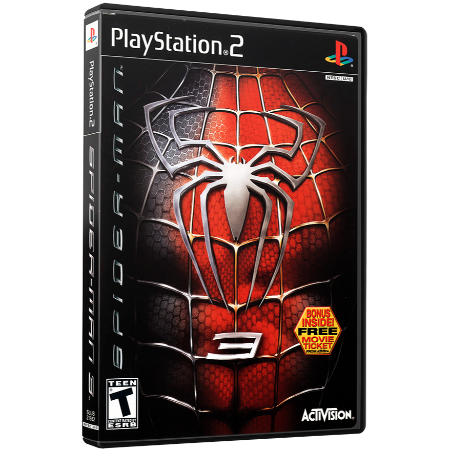 Jogo Spider-man 3 Homem Aranha 3 para play 2 ps2