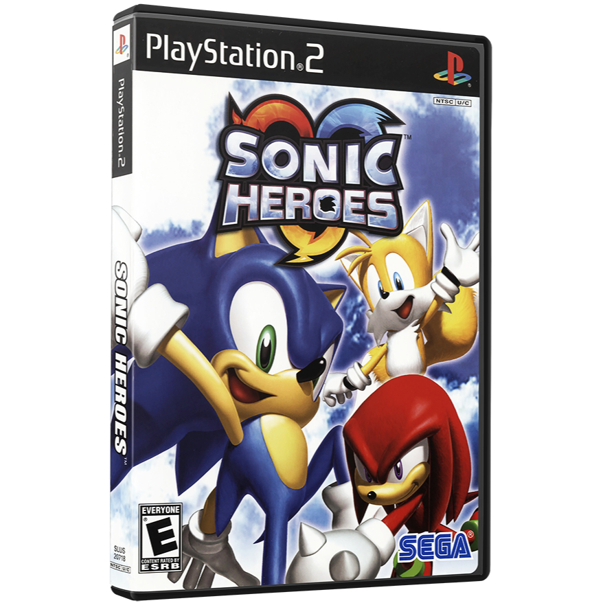 Jogo Sonic Heroes para play 2 ps2
