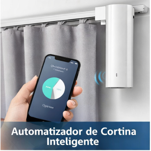 Automatizador de Cortina Inteligente – Controle Automático e Conforto Diário