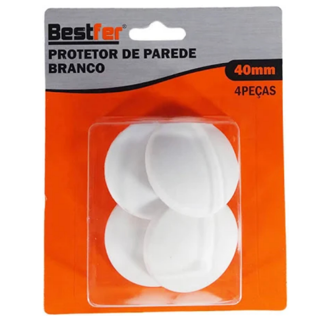 Kit protetor de parede branco