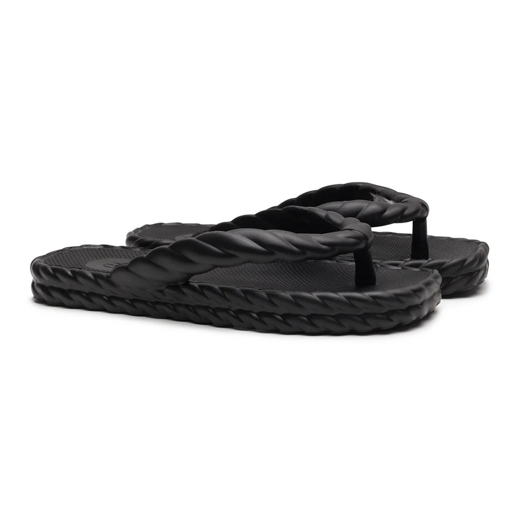 Chinelo Sandalia Blogueira Nuvem Levinho Tamanco Square Detalhe Trança Super Confortavel Tendência