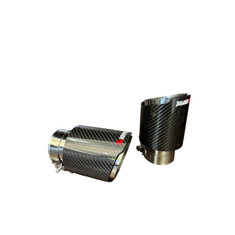 Ponteiras Akrapovic Ford Mustang GT Mach1 V8 4 Polegadas