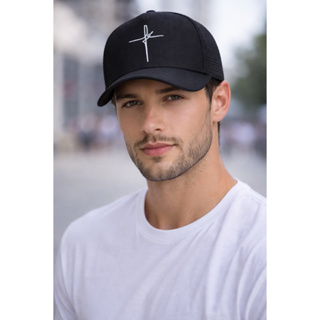Boné Aba Curva Fé Masculino Feminino Aba Reta Ajustavel Snapback Frio Jesus em Oferta na Shopee