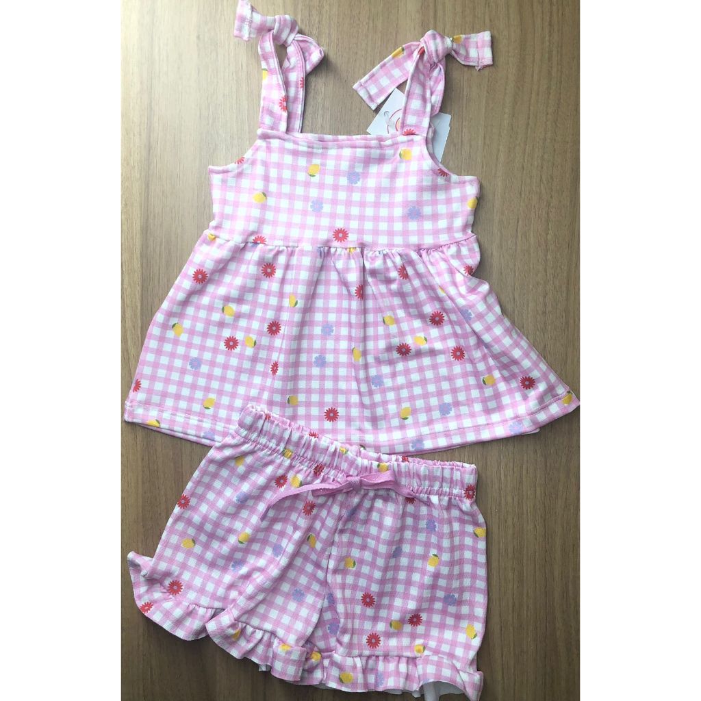 Conjunto Infantil Feminino Ralakids Estampas Variadas