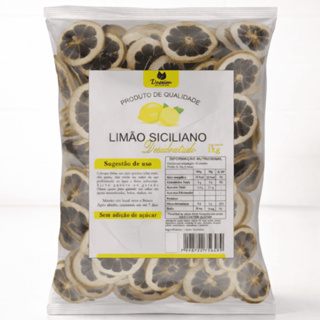 Limão Siciliano Desidratado em Fatias 1kg Natural Premium para Chás e Drinks em Oferta na Shopee