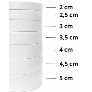 25 mts FAIXA ELÁSTICA PLANA PARA COSTURA DE ROUPAS 2cm/2,5cm/3cm/3,5cm/4cm/4,5cm/5cm/6cm/8cm/10cm em Oferta na Shopee