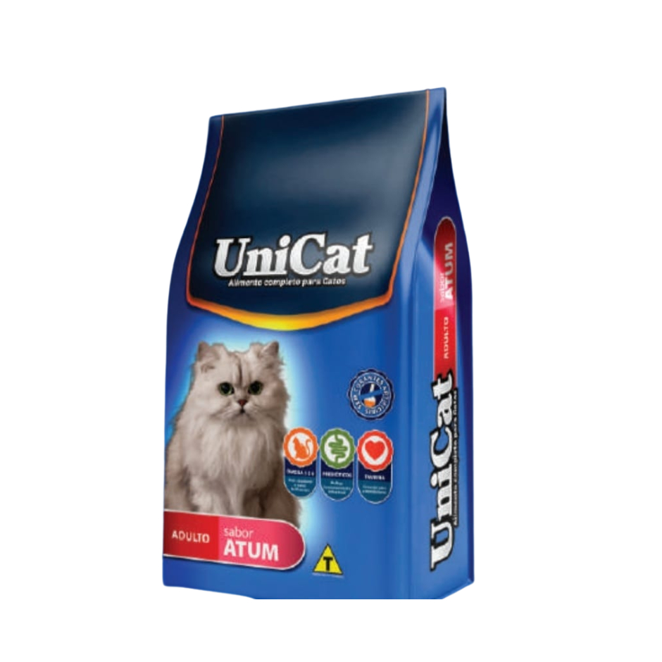 Ração para Gato UNICAT ATUM sem corantes 5 Kg Granel - Nutritop