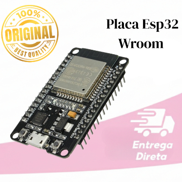 Esp32 30 Pinos 4mb Flash - Placa Wifi/bluetooth 1 Unidade