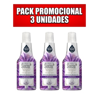 Kit 3 Unidades Bloqueador de Odores Sanitários Secar Momento Secreto 60ml – Lavanda ou Citrus em Oferta na Shopee