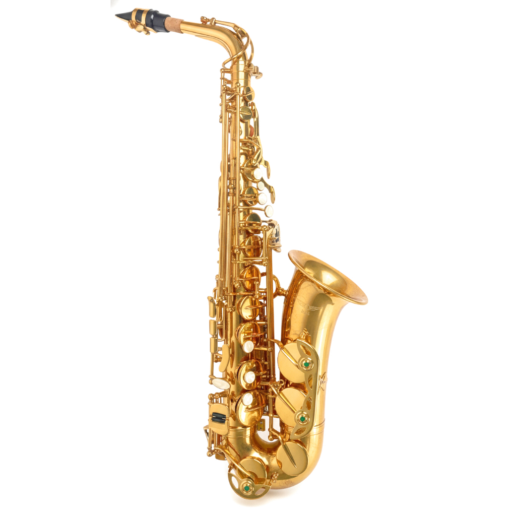 Saxofone Halk Sax Alto Mib Dourado HAL1100G