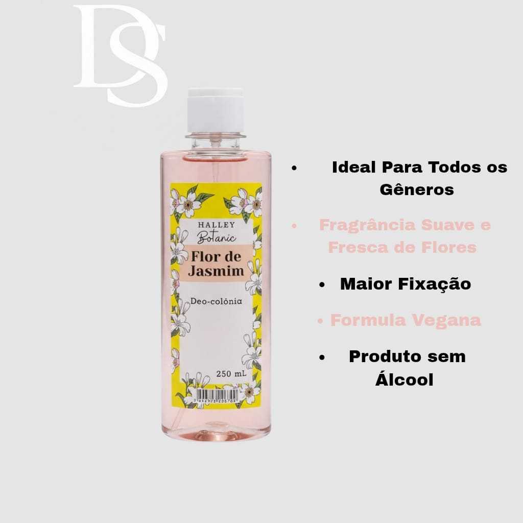 Deo Colonia Flor de Jasmin 250ml Maior Fixaçao- Essencia das Flores