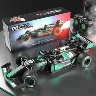 Carrinho de Controle Remoto F1 Recarregável De Drift Com Fumaça e Luz LED Carro de Alta Velocidade para Crianças em Oferta na Shopee