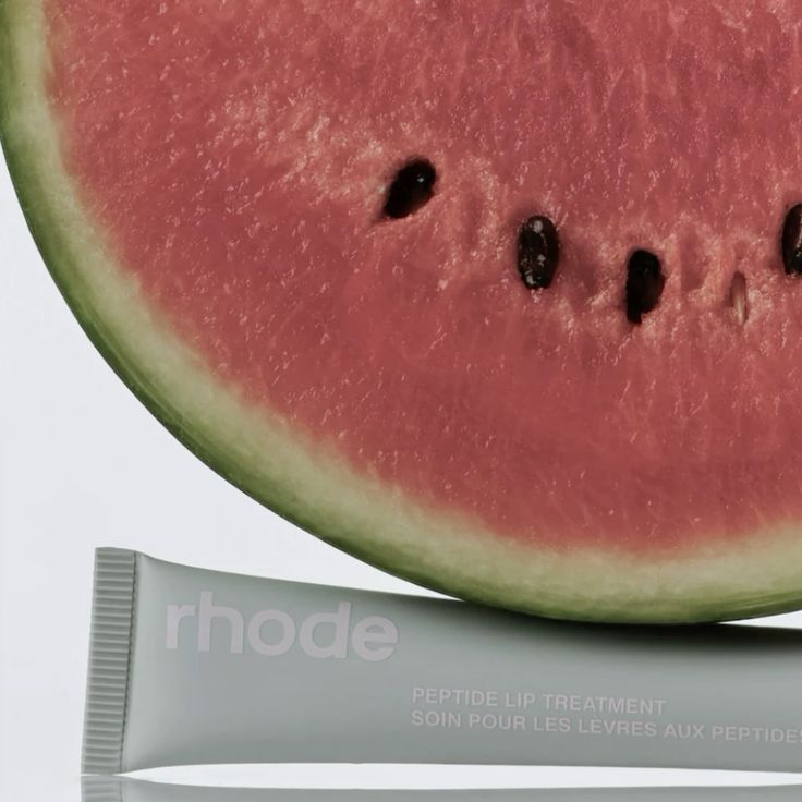 Gloss Rhode Watermelon Slice, Hailey Bieber.