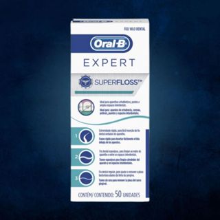 Fio Dental Super Floss Expert Com 50un em Oferta na Shopee