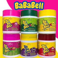 Kit 6 Máscaras Bababell 3KG Hidratação Capilar Brilho e Força Todos os Cabelos - BellCorpus