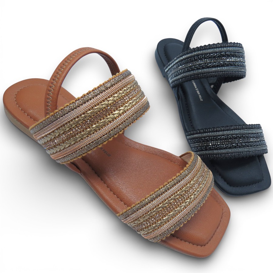 Sandália Rasteira Feminina Dakota Y8381 em Oferta na Shopee