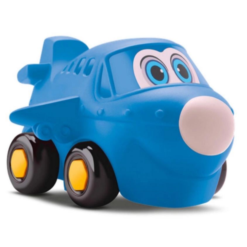 Avião Turbina de Borracha Macio Mordedor Soft Baby Carrinhos para Bebês 1 Ano Silmar