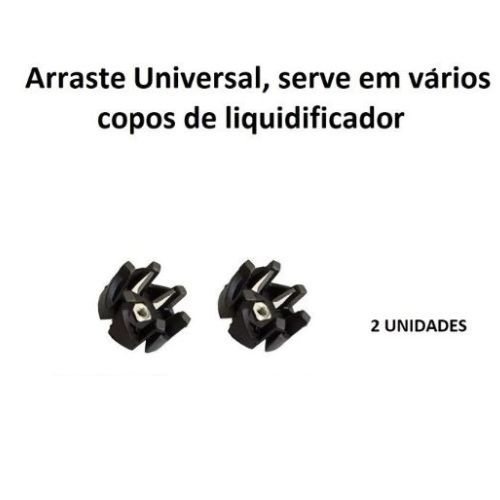 KIT com 2 Arrastes Universais serve em copos B & D -  Faet Mondi@l -  Walit@ e  vários modelos