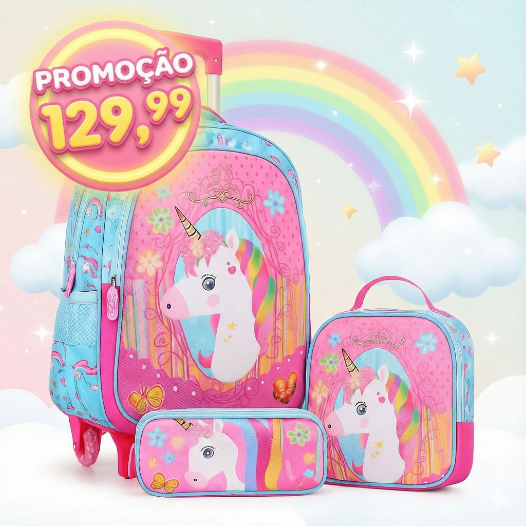 Mochila com Rodas e Lancheira: Onde Comprar | BuscaProdutos