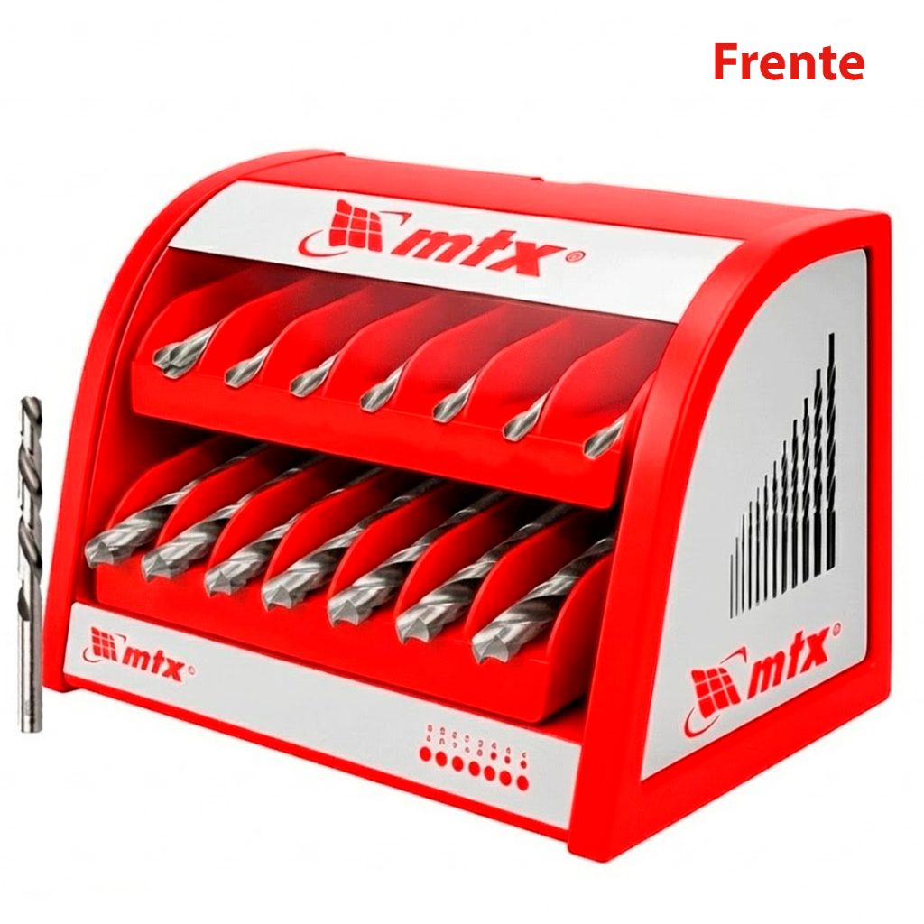 Expositor Organizador de Brocas 2 a 10mm Profissional