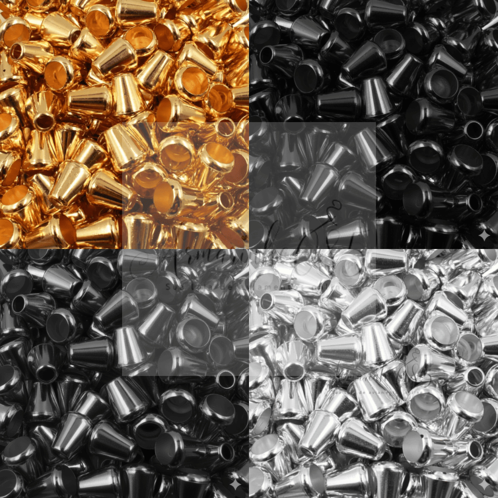 Ponteira Sininho ABS 12mm Unidades - Escolha a cor e quantidade em Oferta na Shopee