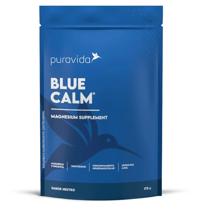 Blue Calm Magnesium Supplement 175g - PuraVida em Oferta na Shopee