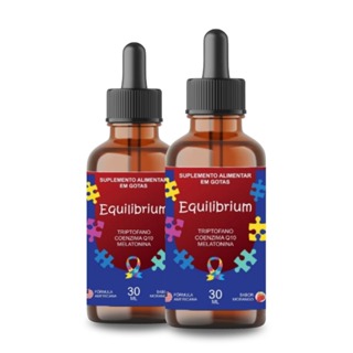 EQUILIBRIUM KIDS GOTAS 30ML-AUTISMO-TDAH-TOD em Oferta na Shopee