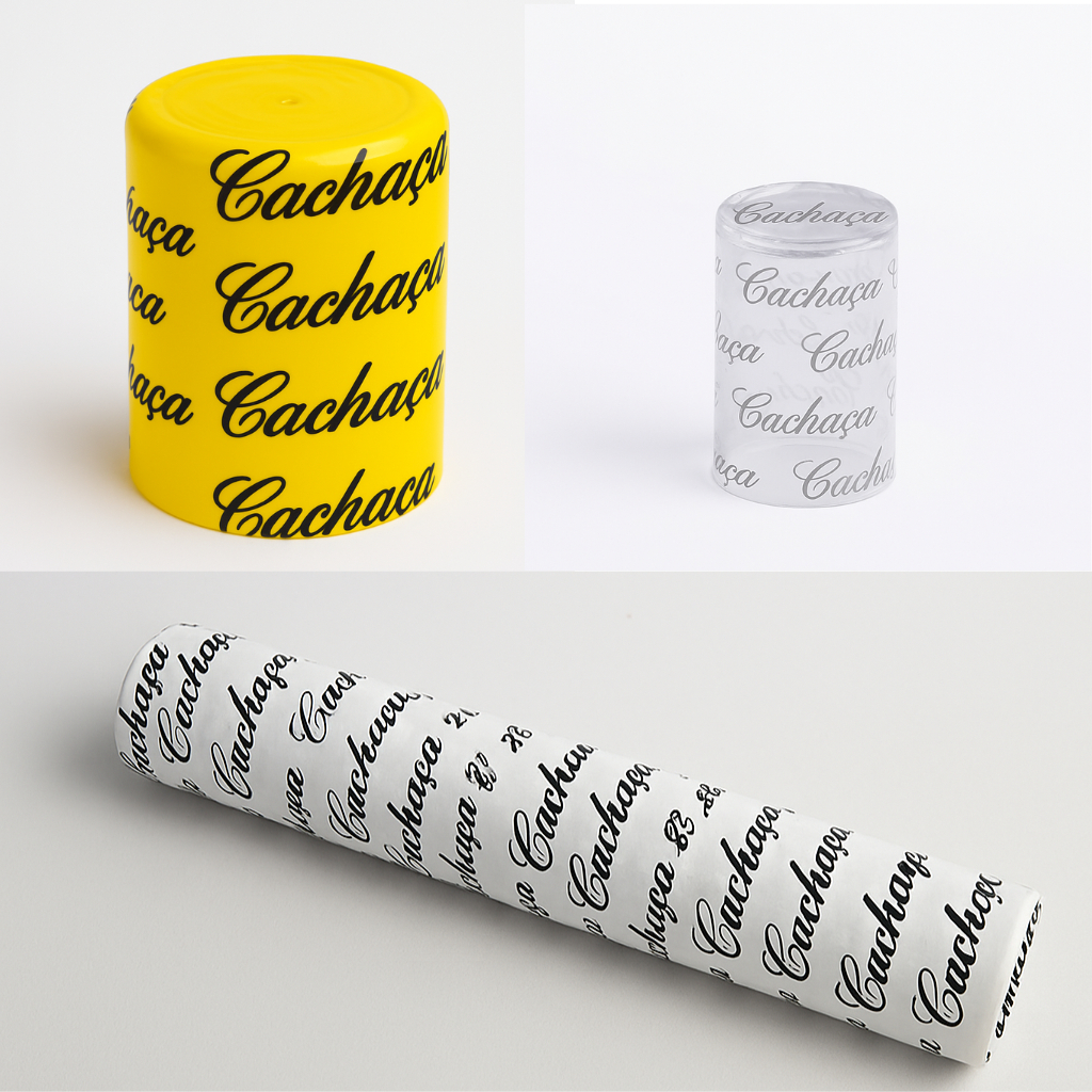 Kit 1.000 Un Lacre Capsulado Termoencolhivel PVC Selo de Segurança PERSONALIZADO 31mm X 40mm em Oferta na Shopee