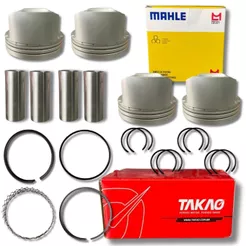 Jogo De Pistão Com Anéis Para Toyota Corolla 1.6 16v 1zz C/anel Metal Leve