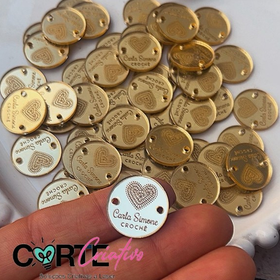 Kit  50 TAGs Personalizada modelo Nuvenzinha ou Lisa em Oferta na Shopee