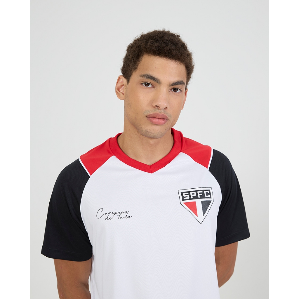 Camisa Futebol São Paulo Intensidade Torcedor Oficial Braziline