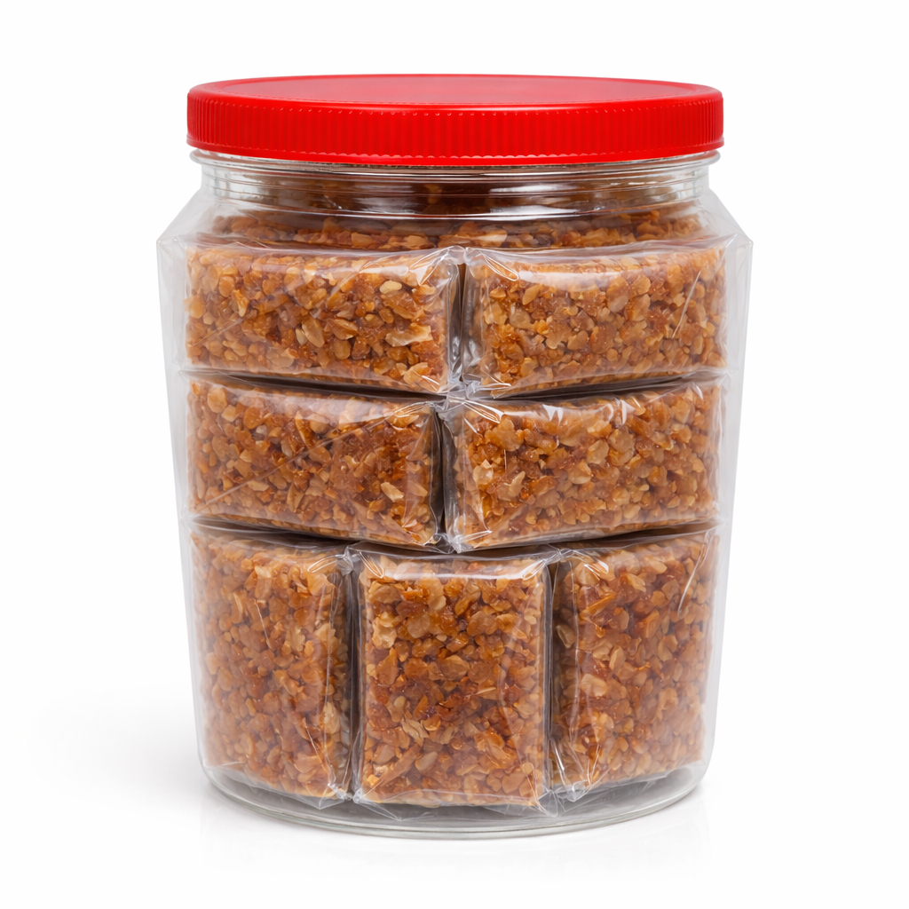 Cocada Morena Quadrada C/20 Unidades Primoly em Oferta na Shopee