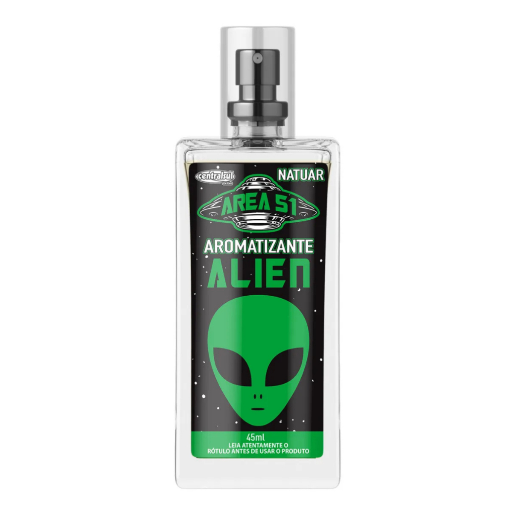 Aromatizante Natuar Área 51 Alien Central Sul 45ml