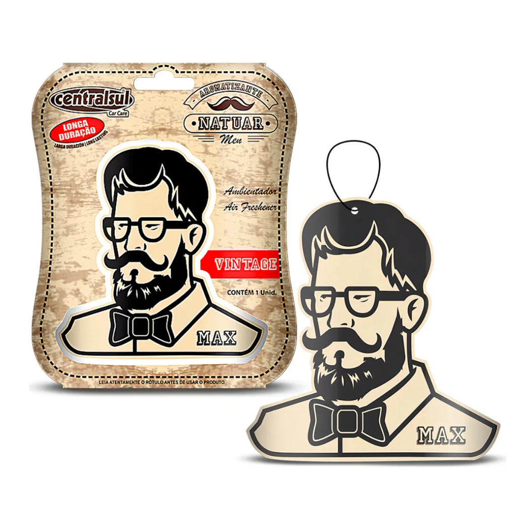 Aromatizante Cheirinho Personalizado Automotivo Max Vintage