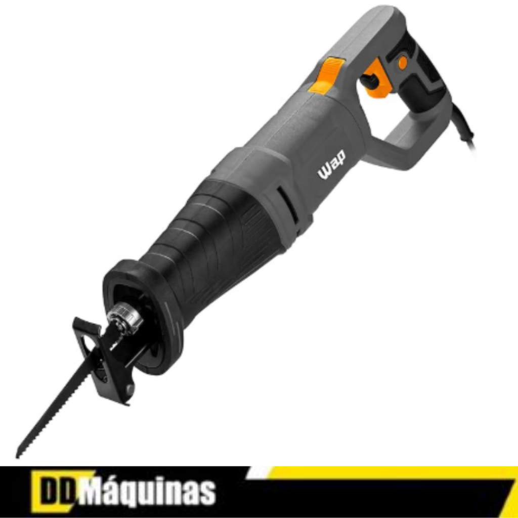 Imagem de Serra Sabre Elétrica WF SA01 20mm com Punho Giratório e Ajuste de Velocidade 1200W 127V - Wap