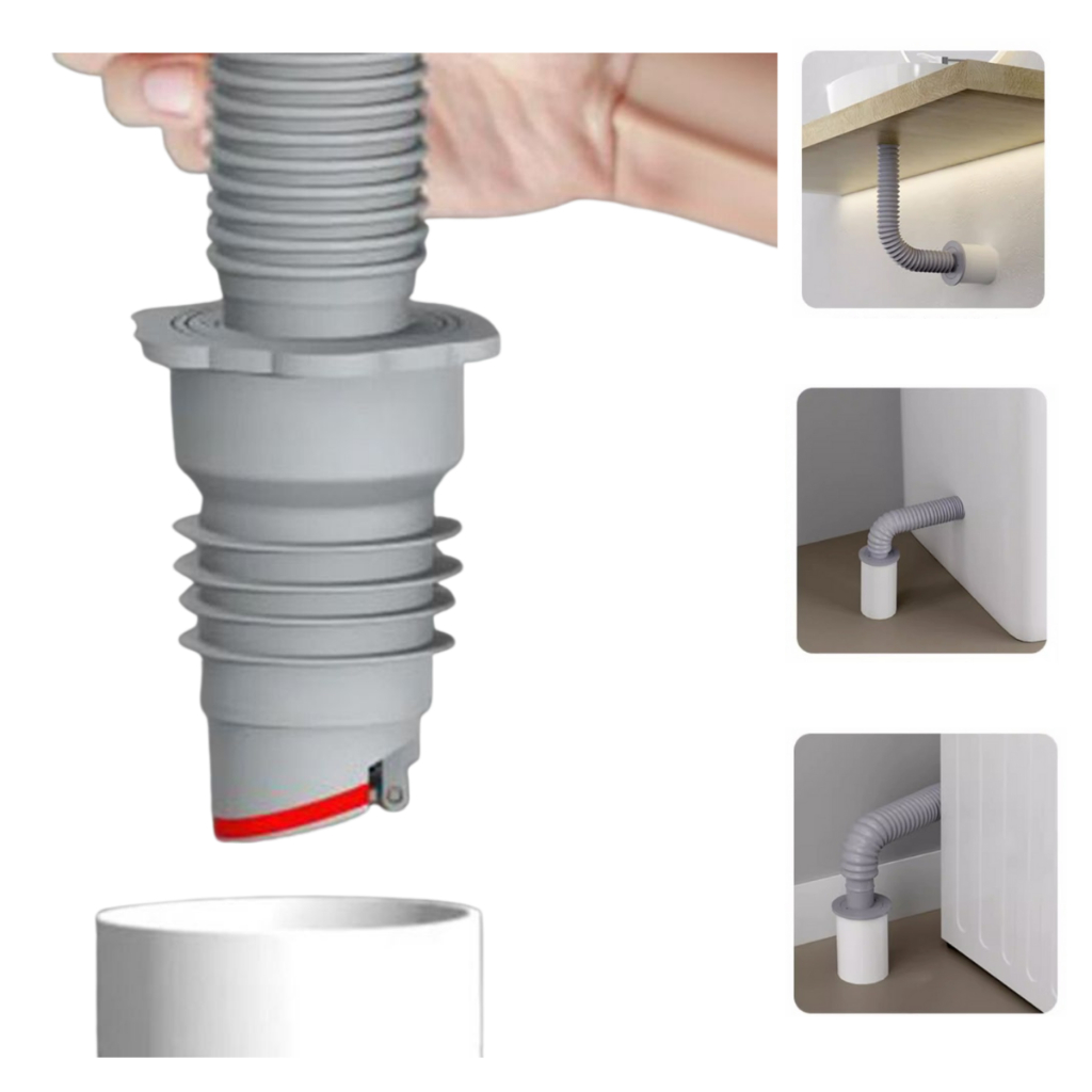 Anel de Vedação em Silicone  Á prova de Odor e Insetos Para Cozinha-Banheiro-Tanque-Máqina de Lavar Pronta Entrega
