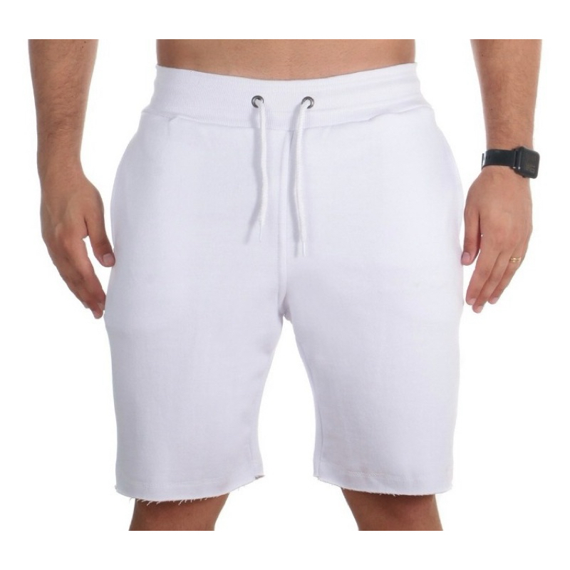 Bermuda De moletom masculino casual de sarja plus size G1 G2 G3 G4 G5 G6