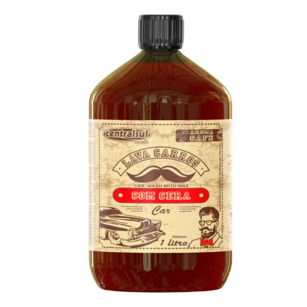 Shampoo Lava Carros Com Cera Men 1 Litro Centralsul Xampu em Oferta na Shopee