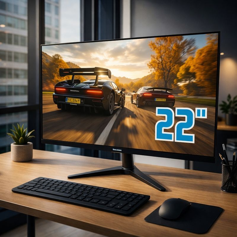 Monitor Gamer 22” IPS Full HD HDMI VGA | Tela Slim Ultra Fina 75Hz | Ideal para PC e Console em Oferta na Shopee