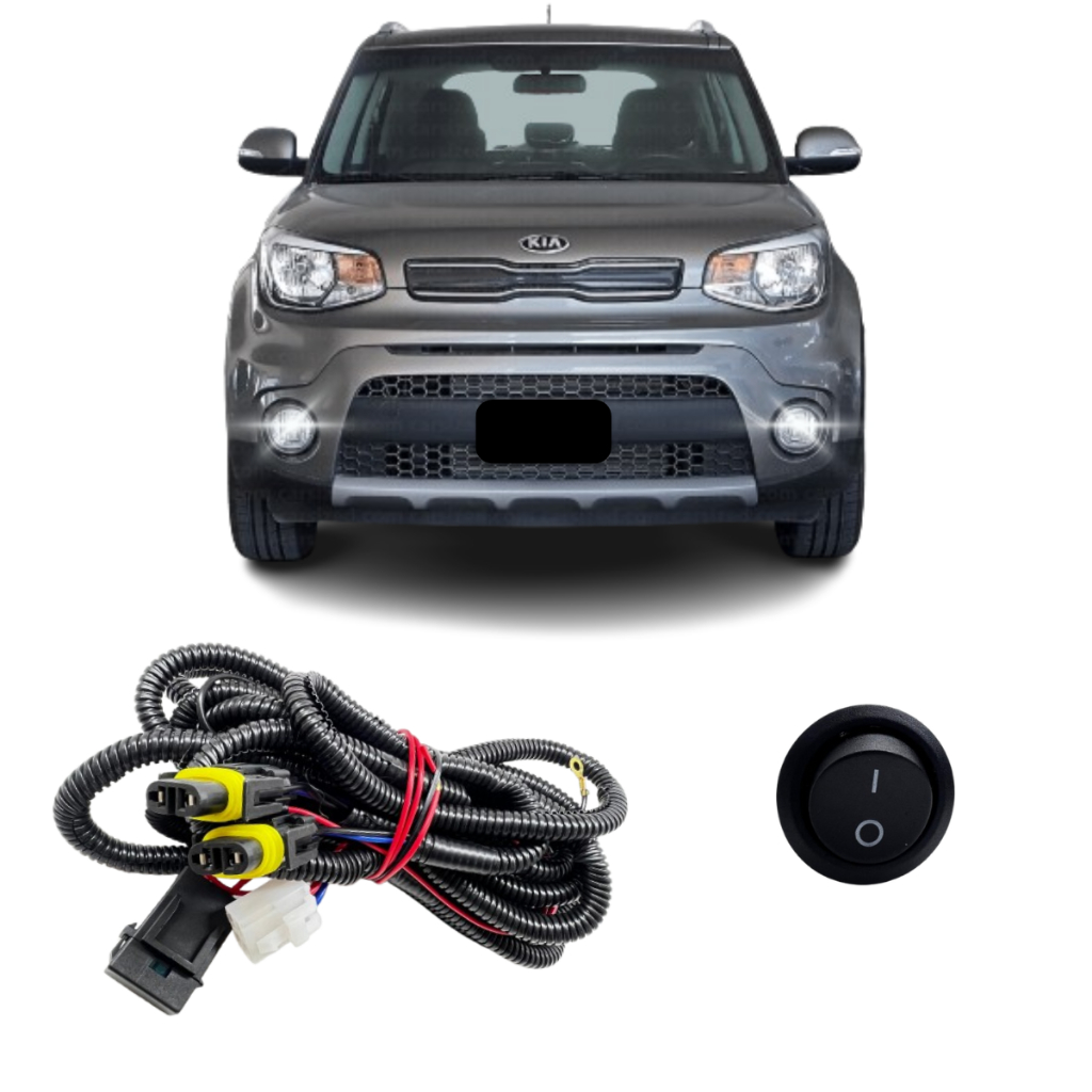 Chicote Farol De Milha Kia Soul Todos em Oferta na Shopee