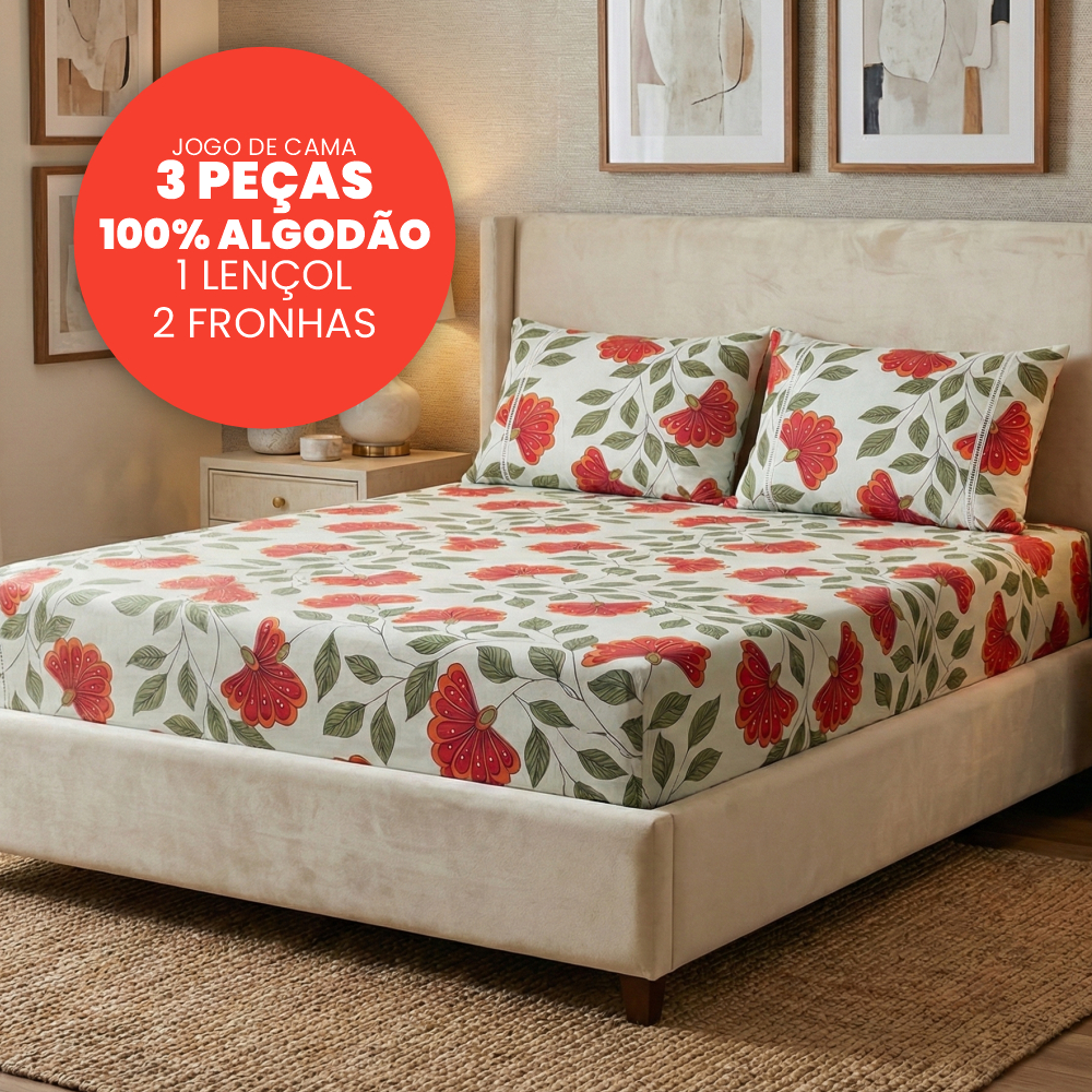 Jogo de Lençol Malha Solteiro Casal Queen King 3Peças Elástico100% Algodão Grosso Alta  Fio 30 em Oferta na Shopee