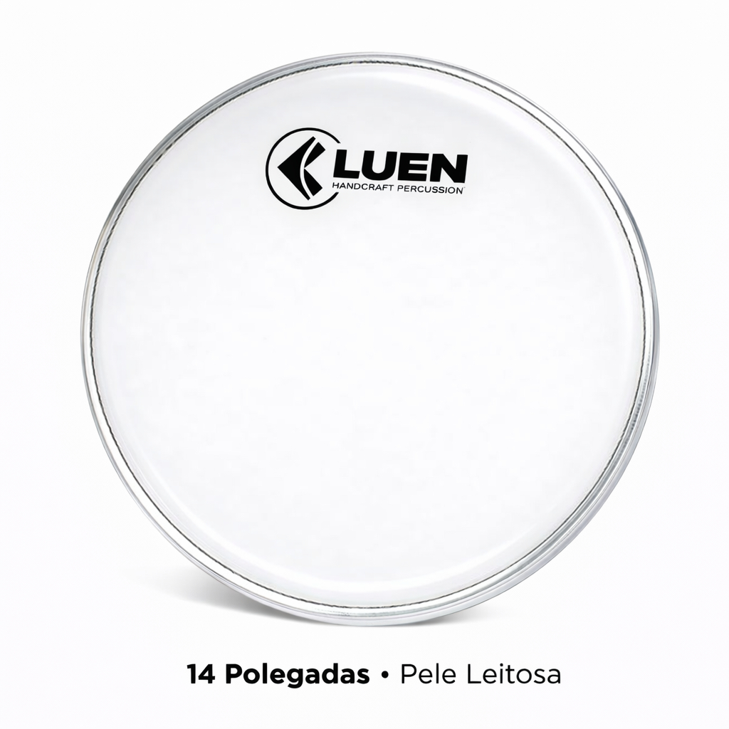 PELE LEITOSA LUEN 14 POLEGADAS CAIXA/TIMBA/SURDO