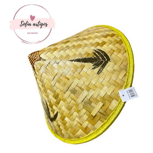 Chapéu Camponês de Bambú em Oferta na Shopee