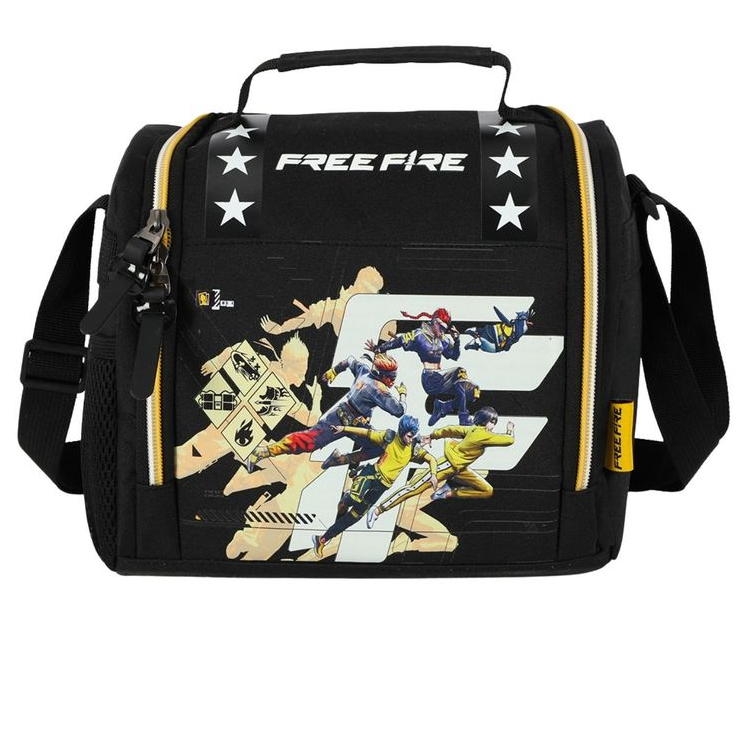 Lancheira Bolsa Merendeira Escolar Térmica Juvenil Menino Game Jogo Free Fire LA49786 em Oferta na Shopee