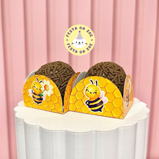Forminha de Doces - ABELHA - Forminha 4 Pétalas - Decoração Festa de Aniversário Infantil em Oferta na Shopee