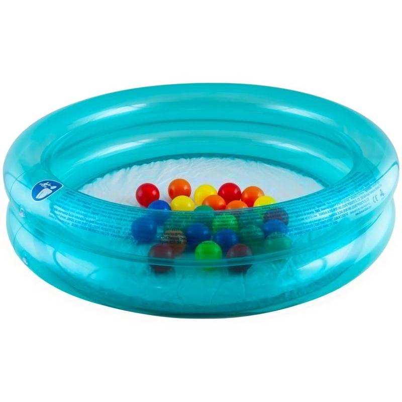 Piscina Infantil Inflável Redonda Jilong 120L - SunClub Bolinhas(azul)acompanha-bolinha
