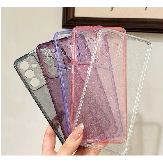 Capa Capinha Case Brilho Glitter Samsung Galaxy A04 A04S A05 A14 A15 A06 A16 A26 A36 A56 A07 A17