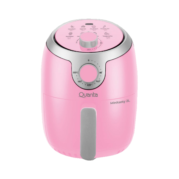 Fritadeira Elétrica Air Fryer Quanta Mini tasty 1000W 2L Varias Cores 110V ou 220V